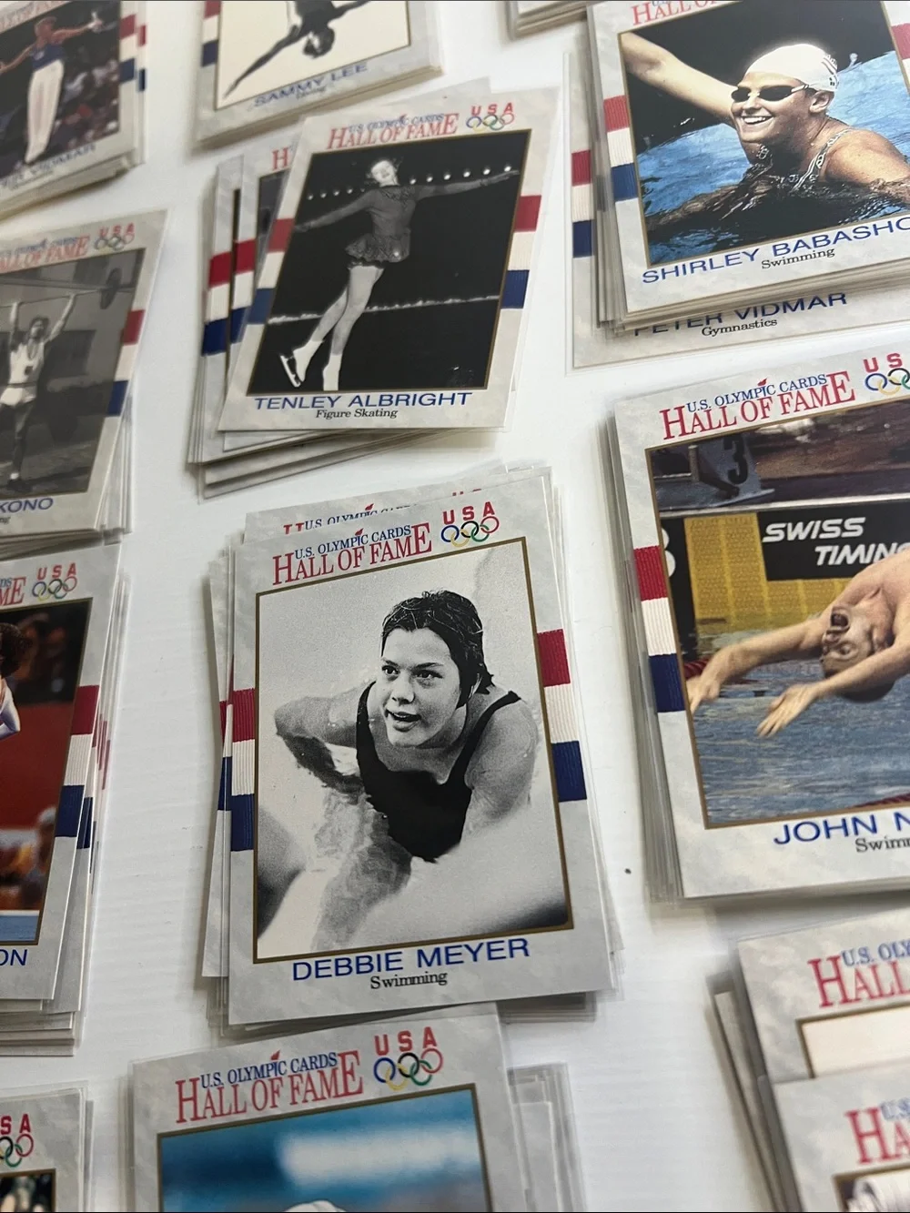 Vintage 90s US Olympics Hall of Fame Trading Cards - 20 Per Lot